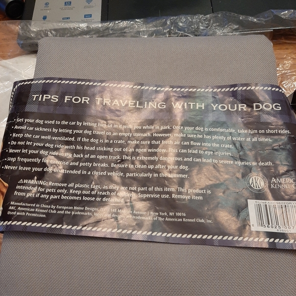 DOG SEAT COVER (BEDDING) - Picture 6 of 6